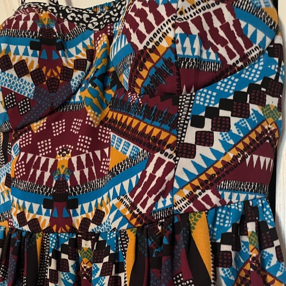 Colorful sundress with pockets! - Picture 2 of 5